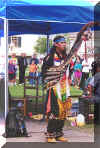 Ojibwa dancer.
